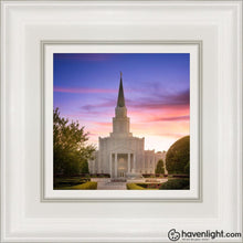 Load image into Gallery viewer, Houston Walk In The Light Open Edition Canvas / 6 X White Frame Art