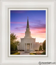 Load image into Gallery viewer, Houston Walk In The Light Open Edition Canvas / 8 X 10 White Frame Art