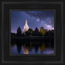 Load image into Gallery viewer, Idaho Falls Celestial Open Edition Canvas / 12 X Black Frame Art