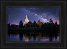 Load image into Gallery viewer, Idaho Falls Celestial Open Edition Canvas / 14 X 21 Black Frame Art