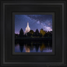Load image into Gallery viewer, Idaho Falls Celestial Open Edition Canvas / 6 X Black Frame Art