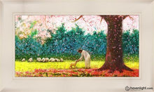 Load image into Gallery viewer, In Green Pastures Open Edition Canvas / 15 X 30 Frame W 43 19 Art