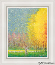 Load image into Gallery viewer, In His Glory Open Edition Canvas / 11 X 14 White Frame Art