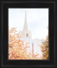 Load image into Gallery viewer, Jordan River Spring Blossoms Open Edition Canvas / 11 X 14 Black Frame Art