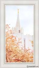 Load image into Gallery viewer, Jordan River Spring Blossoms Open Edition Canvas / 15 X 30 White Frame Art