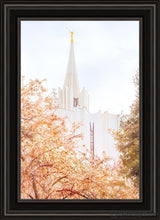 Load image into Gallery viewer, Jordan River Spring Blossoms Open Edition Canvas / 20 X 30 Black Frame Art