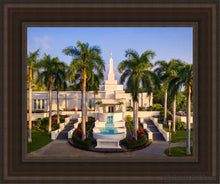 Load image into Gallery viewer, Kona Aerial Open Edition Canvas / 11 X 14 Brown Frame Art