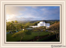 Load image into Gallery viewer, Laie Island Glow Open Edition Canvas / 20 X 30 White Frame Art