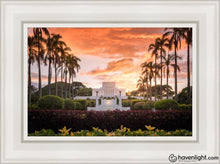 Load image into Gallery viewer, Laie Spread Thy Word Open Edition Canvas / 12 X 18 White Frame Art