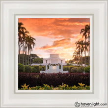 Load image into Gallery viewer, Laie Spread Thy Word Open Edition Canvas / 12 X White Frame Art