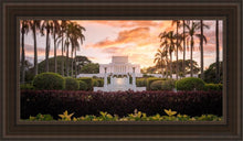 Load image into Gallery viewer, Laie Spread Thy Word Open Edition Canvas / 15 X 30 Brown Frame Art