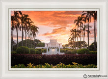 Load image into Gallery viewer, Laie Spread Thy Word Open Edition Canvas / 24 X 36 White Frame Art