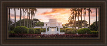 Load image into Gallery viewer, Laie Spread Thy Word Open Edition Canvas / 8 X 24 Brown Frame Art