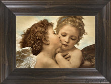 Load image into Gallery viewer, Lamour Et Psych Enfants Open Edition Print / 14 X 21 Frame D 29 1/4 22 Art
