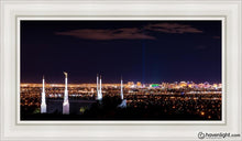 Load image into Gallery viewer, Las Vegas Refuge Open Edition Canvas / 15 X 30 White Frame Art