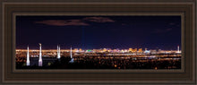 Load image into Gallery viewer, Las Vegas Refuge Open Edition Canvas / 8 X 24 Brown Frame Art