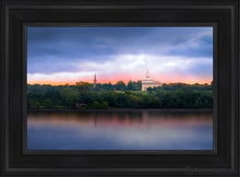 Load image into Gallery viewer, Leaving Nauvoo Open Edition Canvas / 14 X 21 Black Frame Art