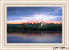 Load image into Gallery viewer, Leaving Nauvoo Open Edition Canvas / 20 X 30 White Frame Art