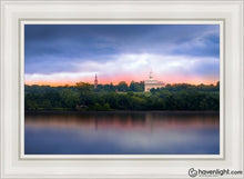 Load image into Gallery viewer, Leaving Nauvoo Open Edition Canvas / 24 X 36 White Frame Art