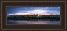 Load image into Gallery viewer, Leaving Nauvoo Open Edition Canvas / 6 X 18 Brown Frame Art