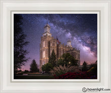 Load image into Gallery viewer, Logan Celestial Open Edition Canvas / 11 X 14 White Frame Art