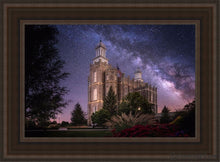 Load image into Gallery viewer, Logan Celestial Open Edition Canvas / 14 X 21 Brown Frame Art