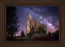 Load image into Gallery viewer, Logan Celestial Open Edition Canvas / 20 X 30 Brown Frame Art