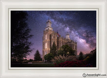 Load image into Gallery viewer, Logan Celestial Open Edition Canvas / 24 X 36 White Frame Art