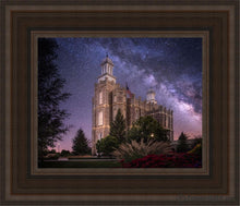 Load image into Gallery viewer, Logan Celestial Open Edition Canvas / 8 X 10 Brown Frame Art