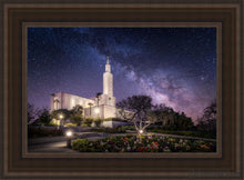 Load image into Gallery viewer, Los Angeles Celestial Open Edition Canvas / 14 X 21 Brown Frame Art