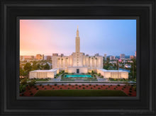 Load image into Gallery viewer, Los Angeles From On High Open Edition Canvas / 12 X 18 Black Frame Art