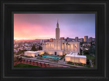 Load image into Gallery viewer, Los Angeles Weathering The Storm Open Edition Canvas / 12 X 18 Black Frame Art