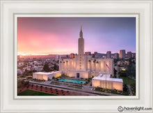 Load image into Gallery viewer, Los Angeles Weathering The Storm Open Edition Canvas / 14 X 21 White Frame Art