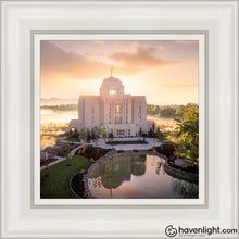 Load image into Gallery viewer, Meridian From On High Open Edition Canvas / 12 X White Frame Art