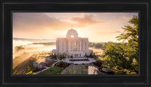 Load image into Gallery viewer, Meridian From On High Open Edition Canvas / 15 X 30 Black Frame Art