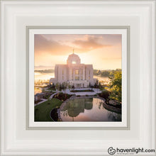 Load image into Gallery viewer, Meridian From On High Open Edition Canvas / 6 X White Frame Art