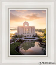 Load image into Gallery viewer, Meridian From On High Open Edition Canvas / 8 X 10 White Frame Art