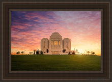 Load image into Gallery viewer, Meridian High On The Mountain Top Open Edition Canvas / 24 X 36 Brown Frame Art