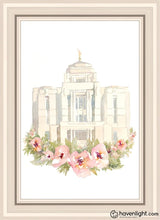 Load image into Gallery viewer, Meridian Watercolor Open Edition Canvas / 20 X 30 White Frame Art