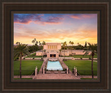 Load image into Gallery viewer, Mesa From On High Open Edition Canvas / 11 X 14 Brown Frame Art