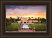 Load image into Gallery viewer, Mesa From On High Open Edition Canvas / 14 X 21 Brown Frame Art
