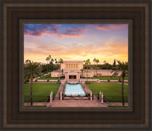 Load image into Gallery viewer, Mesa From On High Open Edition Canvas / 8 X 10 Brown Frame Art