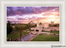 Load image into Gallery viewer, Mesa Sunrise Aerial Open Edition Canvas / 24 X 36 White Frame Art