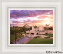 Load image into Gallery viewer, Mesa Sunrise Aerial Open Edition Canvas / 8 X 10 White Frame Art