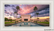 Load image into Gallery viewer, Mesa Sunset Panorama Open Edition Canvas / 15 X 30 White Frame Art