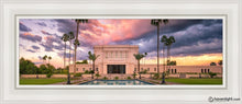 Load image into Gallery viewer, Mesa Sunset Panorama Open Edition Canvas / 8 X 24 White Frame Art