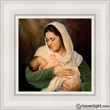 Load image into Gallery viewer, Mothers Love Open Edition Canvas / 12 X White Frame Art