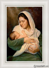Load image into Gallery viewer, Mothers Love Open Edition Canvas / 24 X 36 White Frame Art