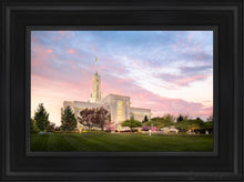 Load image into Gallery viewer, Mount Timpanogos Spring Open Edition Canvas / 12 X 18 Black Frame Art