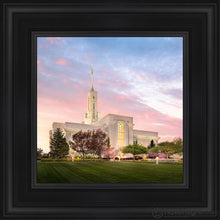 Load image into Gallery viewer, Mount Timpanogos Spring Open Edition Canvas / 12 X Black Frame Art